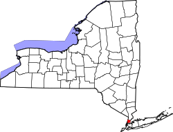 Location within the state of New York