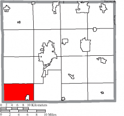 Location of Clinton Township in Wayne County