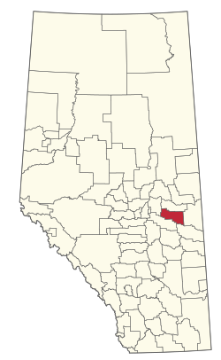 Location of County of Minburn No. 27