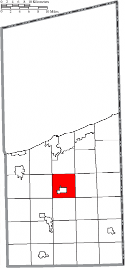 Location of Jefferson Township in Ashtabula County