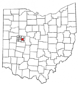 Location of Jefferson Township in Ohio