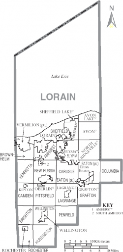 Municipalities of Lorain County, Ohio
