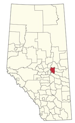 Location of Lamont County