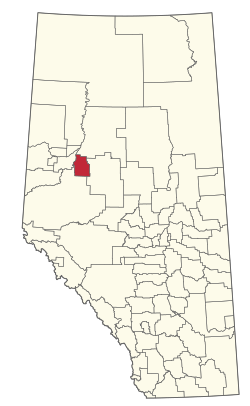 Location of Municipal District of Smoky River No. 130