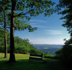 A vista from Mount Pisgah